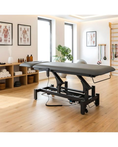 Marquesa Elétrica Fortis 2 ERGO – Barra de Elevação Periférica, Almofada ERGO, Cinzento