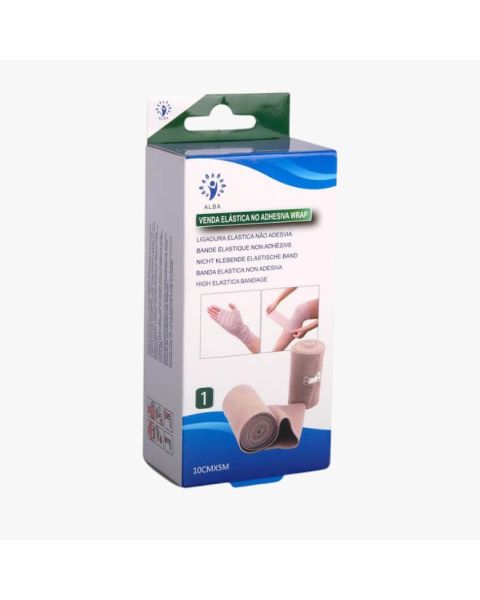 Ligadura Elástica não Adesiva (Elastic Wrap) – 10cmx5m