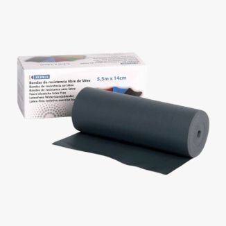 Banda Elástica Cinzento - Resistência Extra Forte - 14cm X 5,5m