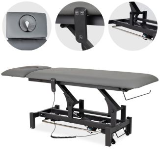 Marquesa Elétrica Fortis 2 ERGO – Barra de Elevação Periférica, Almofada ERGO, Cinzento